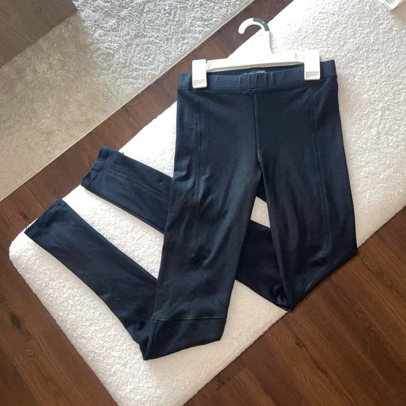 David Lerner Faux Leather Biker Leggings with Ankle Zip - Women’s Size S - Picture 3 of 13